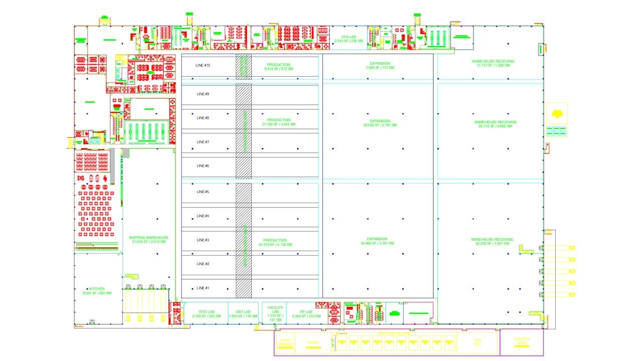 Block layout plan sample work